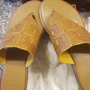 Tory Burch Jamie logo thong sandals